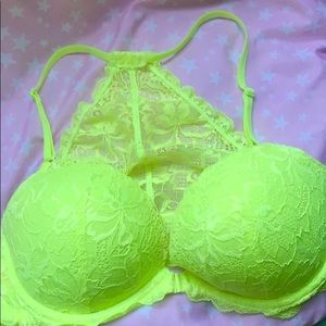 PINK by Victoria’s Secret Lime Racerback Bra